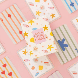 Coastal Seashells Deck of Playing Cards