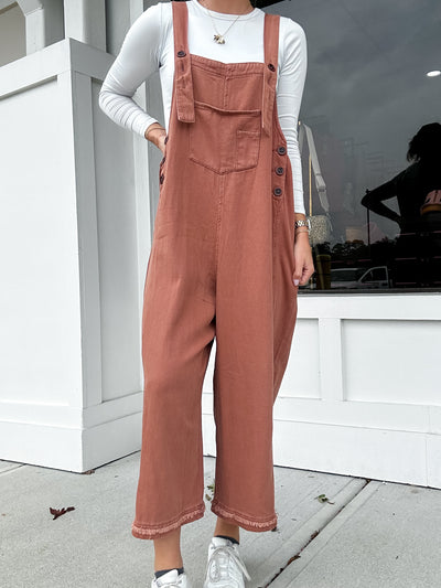 Ella Twill Jumper Pants