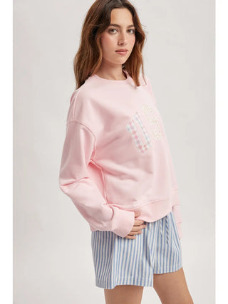 USA Patchwork Pullover