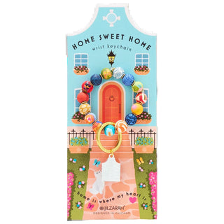 Home Sweet Home Wrist Keychain