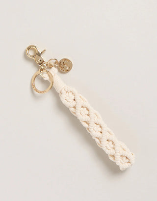 Spartina Macrame Wristlet Keychain/Purse Charm