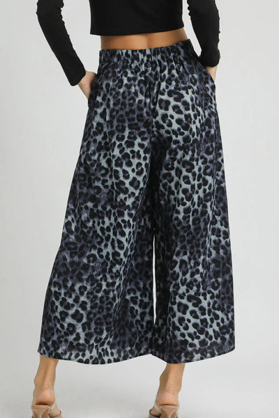 Umgee Seeing Spots Wide Leg Pants