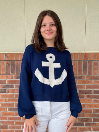 Anchor Knit Sweater