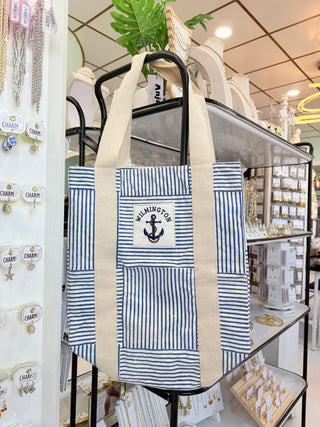 Block Printed Canvas Bag