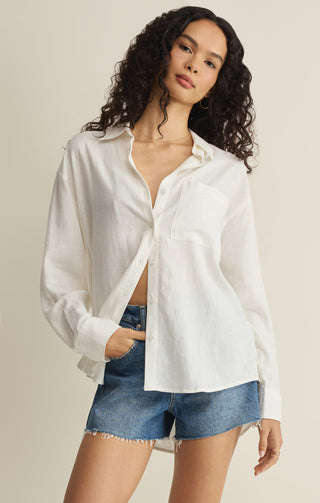 Z Supply The Perfect Button Up Top