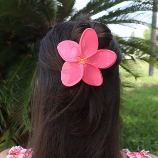 Teleties Moana Flower Flat Hair Clip
