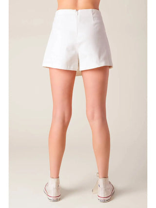 White Ring Skort