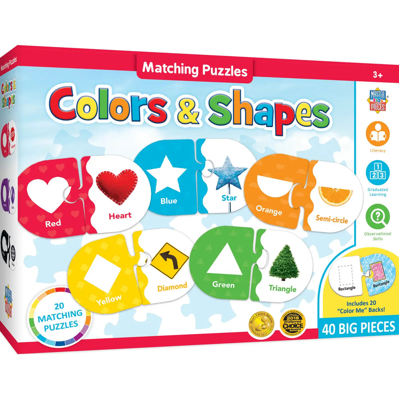 Colors & Shapes - Educational Matching Puzzle