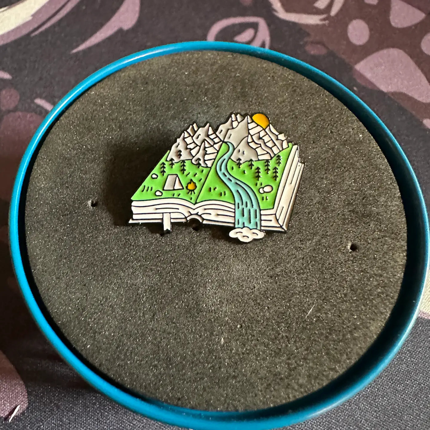 Adventure Book Enamel Pin