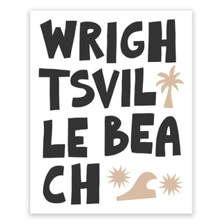 Wrightsville Beach North Carolina Going Places Art Print