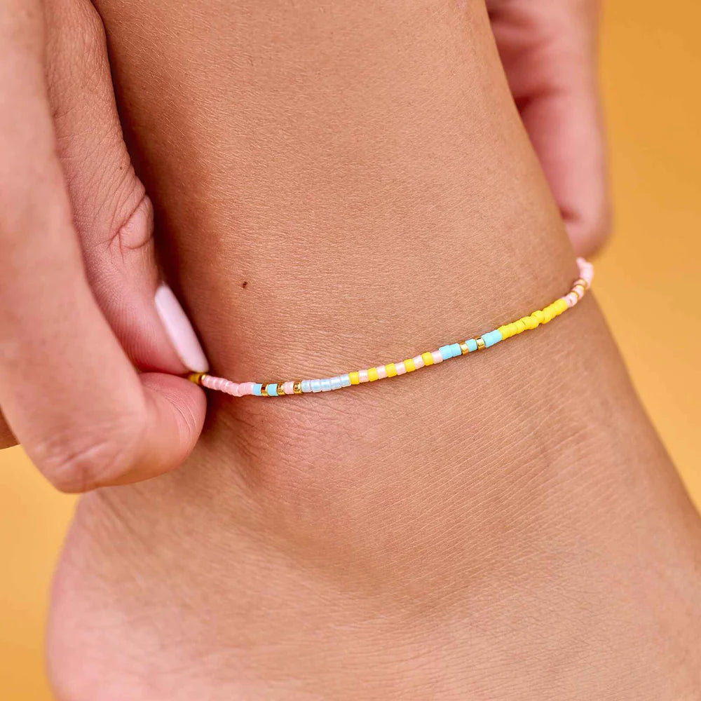 Pura Vida Sunset Stretch Anklet