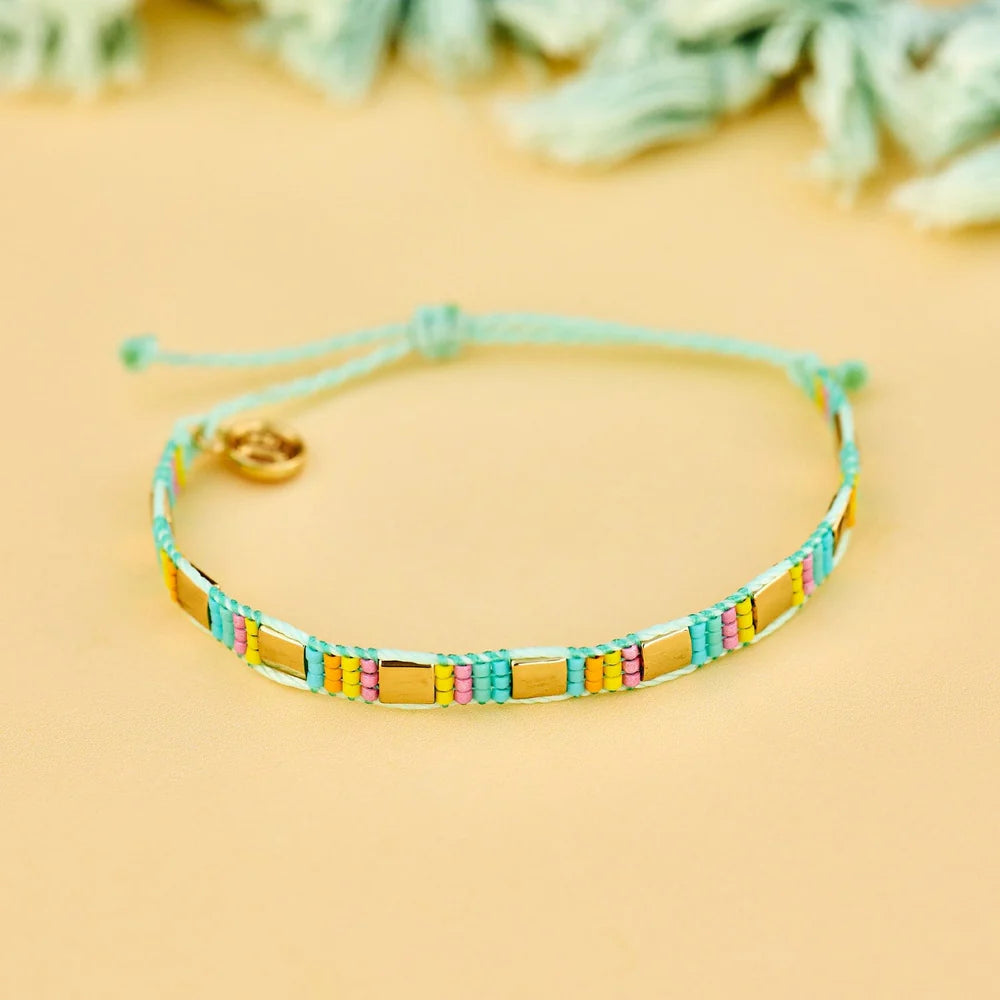 Pura Vida Sunset Beach Woven Bracelet