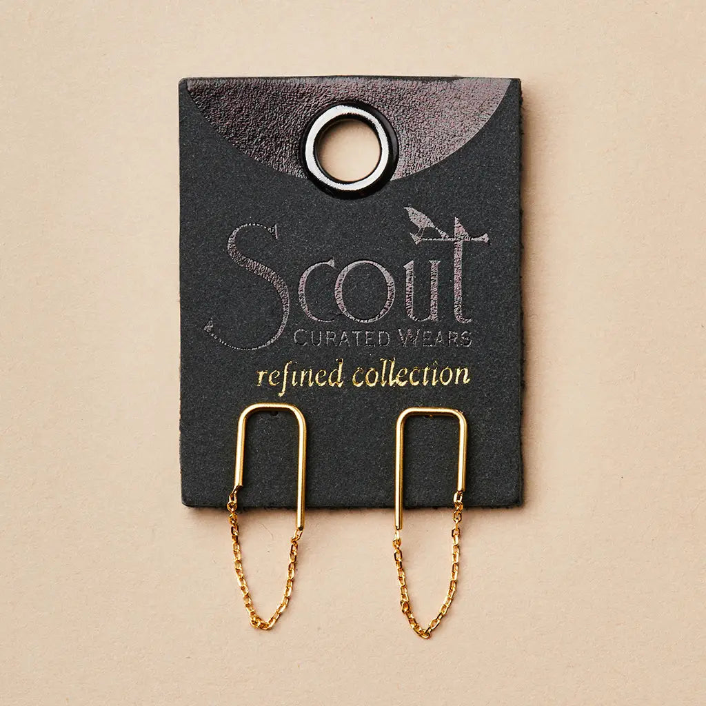 Refined Earring Collection - Filament Stud