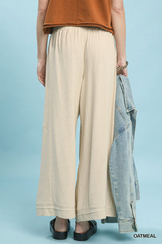 Umgee Dahlia Linen Pants