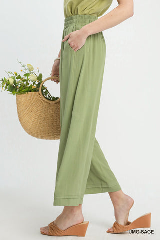 Umgee Dahlia Linen Pants
