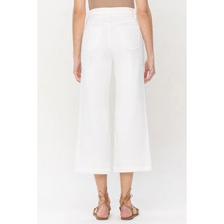 Vervet High Rise Wide Leg With Self Belt