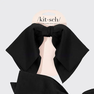KITSCH Recycled Fabric Bow Clip