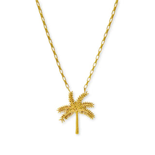 Salty Cali Palm Tree Necklace