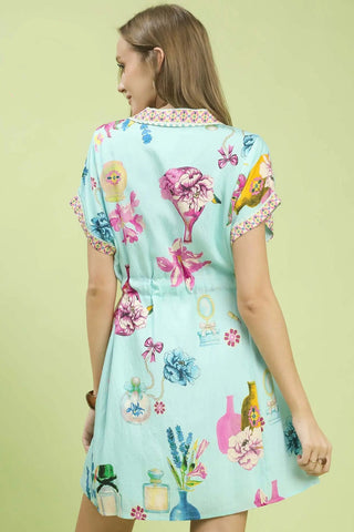 Umgee Blushing Bloom Dress