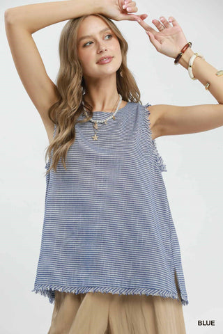 Umgee Summer Striped Top
