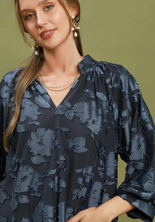 Umgee Midnight Bloom Top