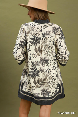 Umgee Botanical Mix Dress