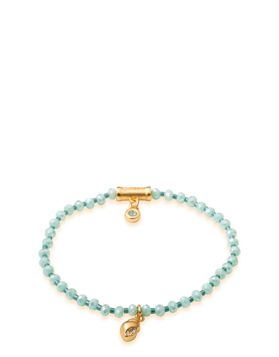 Spartina Twinkle Stretch Bracelet Sea Foam/Shell
