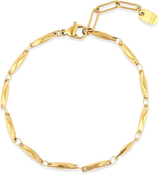 Pura Vida Faceted Bar Chain Bracelet