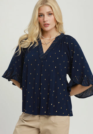 Umgee Golden Hour Blouse