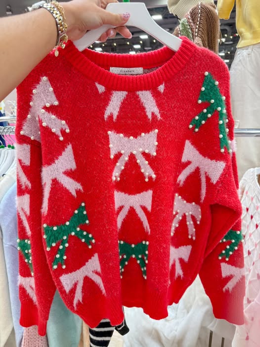 A Bow-utiful Holiday Sweater