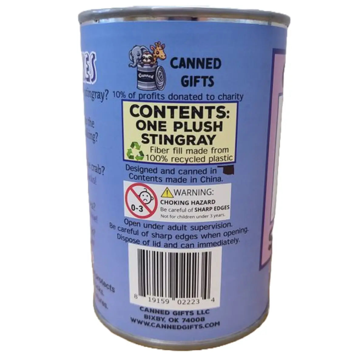 Ray the Canned Stingray