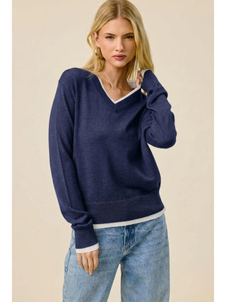 Atelier Contrast Sweater
