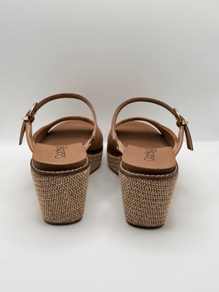 Corkys Treat Yourself Wedge - Chestnut Combo
