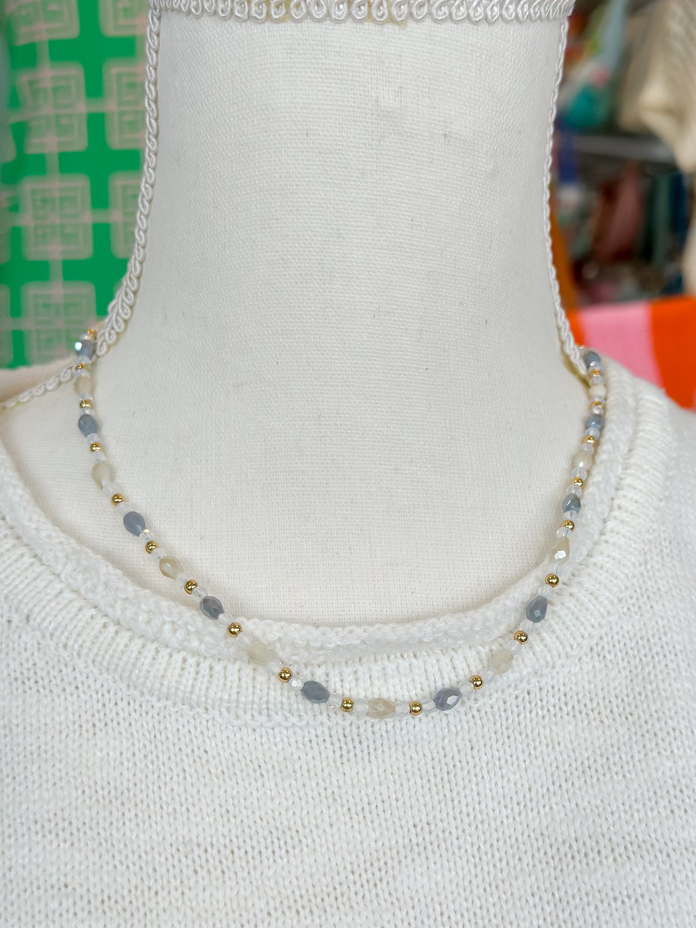 Beachy Beaded Necklace