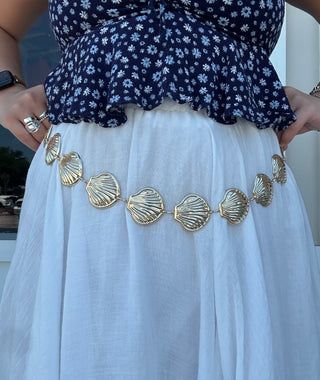 Sea Shell Chain Belt