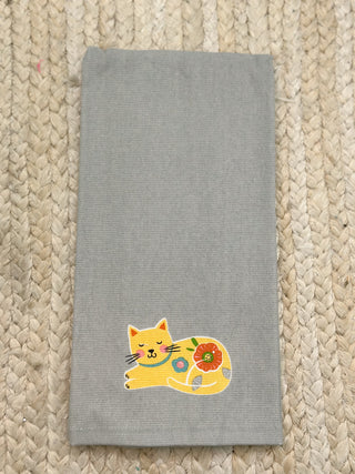 Cat Ignoring You Dish Towel
