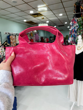 Candie Double Handle Crossbody Satchel