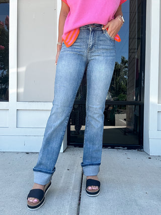 Risen Mid Rise Dolly Jean