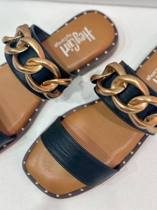 Corky's Catch Flights Not Feelings Sandals - Black