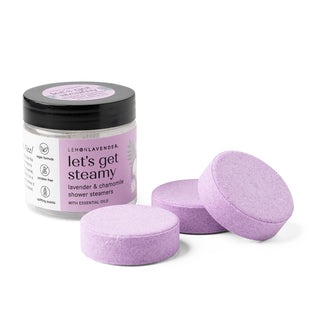 Lemon Lavender Shower Bombs 3pack