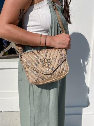 Angela Quilted Crossbody