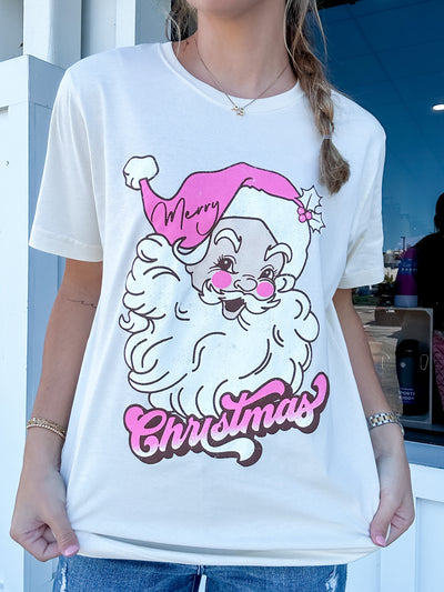 Merry Christmas Santa Graphic Tee