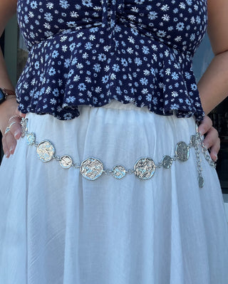 Dual Sized Organic Disc Chain Belt