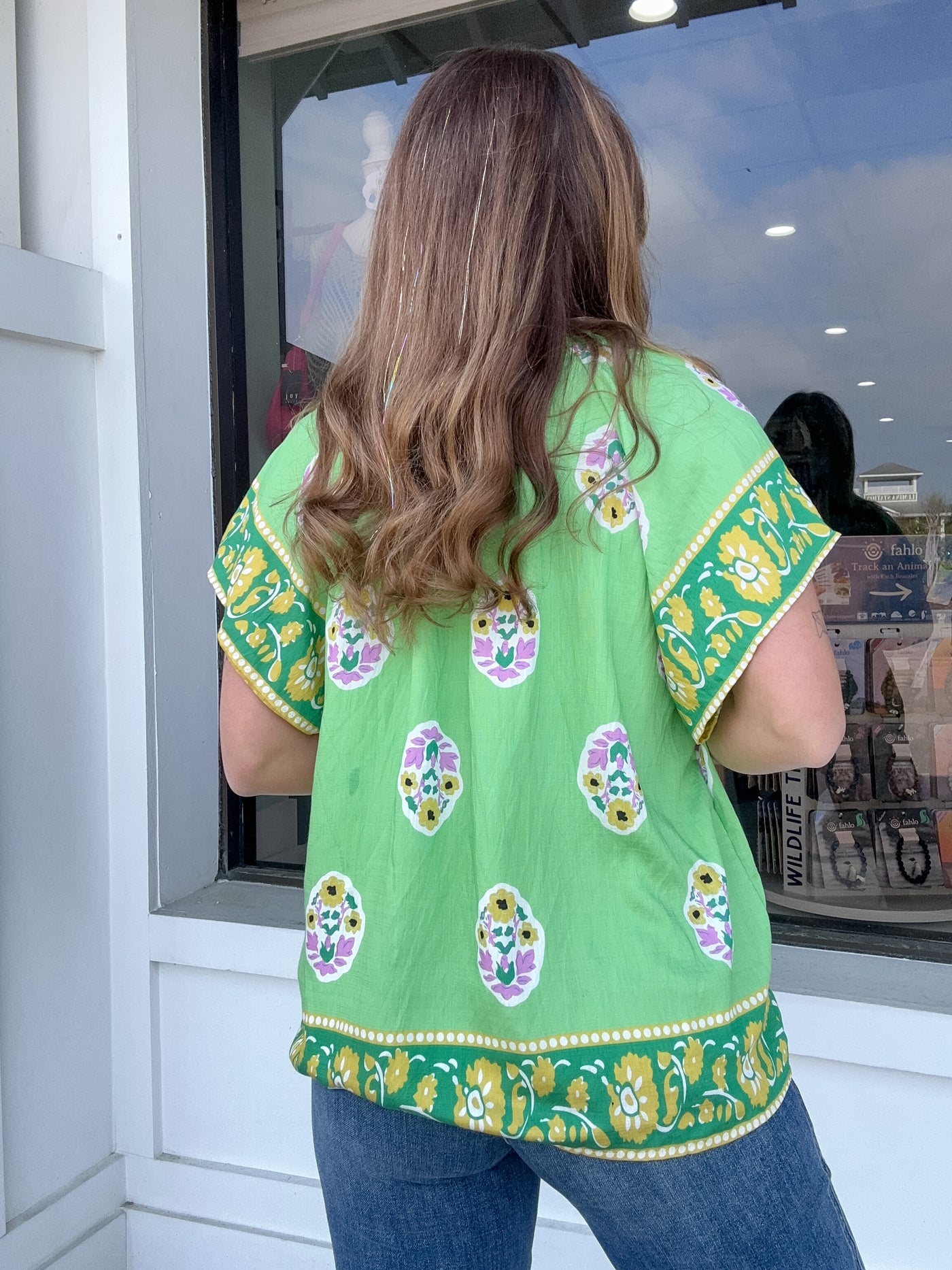 Umgee Flower Stamp Top