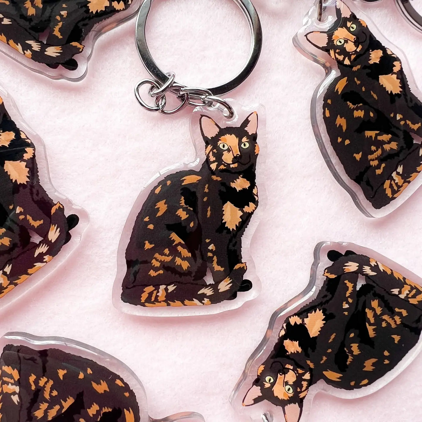 Tortoiseshell Keychain