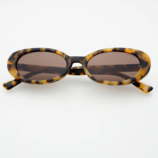 Freyrs Mimi Acetate Oval Sunglasses
