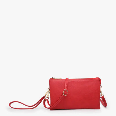 Riley 3 Compartment Wristlet/Crossbody