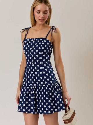 Polka Dot Mini Dress