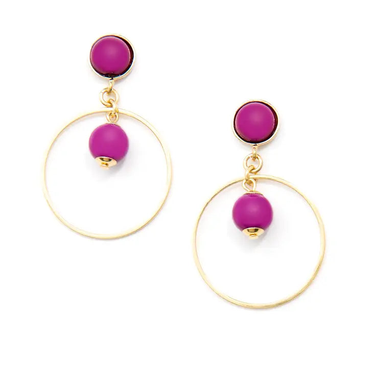 Zenzii Luxor Beaded Drop Earring