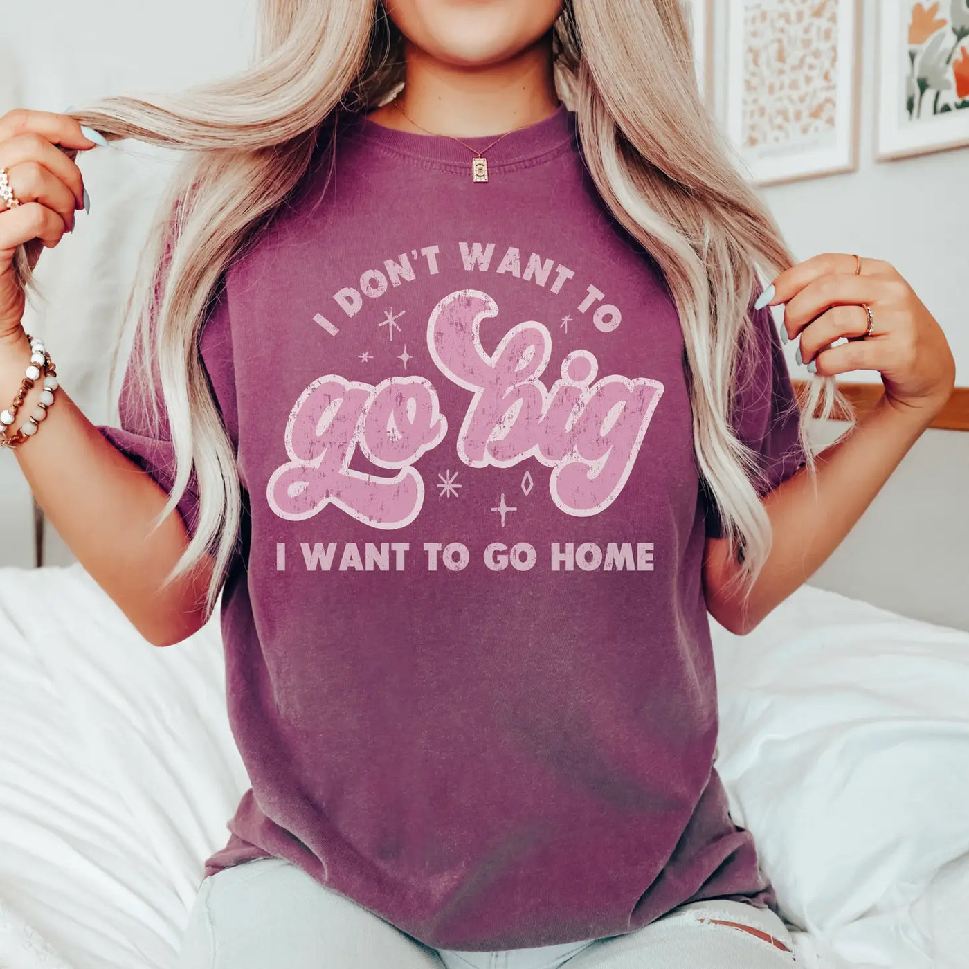 I Want To Go Home Tee